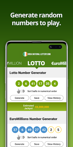 Irish Lottery Results Screenshot 3