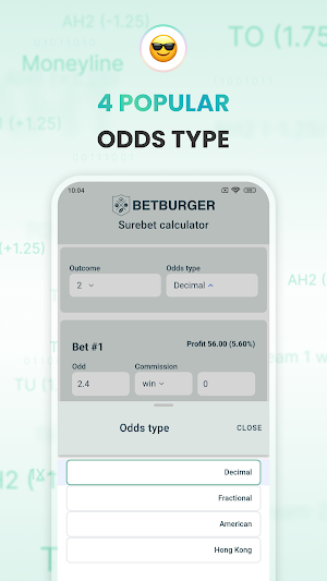 BetBurger: Surebet Calculator Screenshot 2