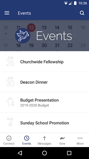 Sharon Baptist Church Screenshot 1