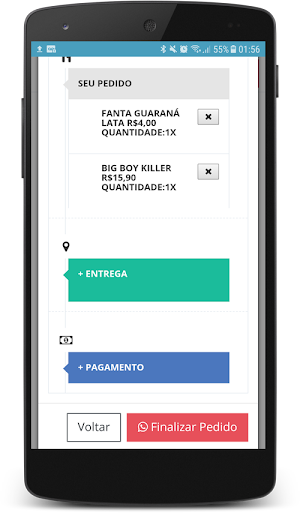Delivery pelo WhatsApp Screenshot 2