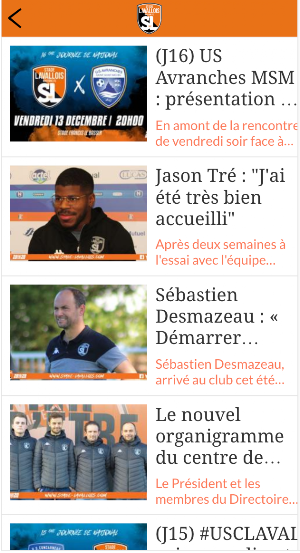 Stade Lavallois MFC Screenshot 1