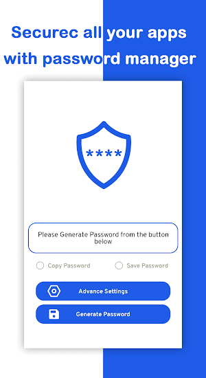 Strong Password Generator App Screenshot 1