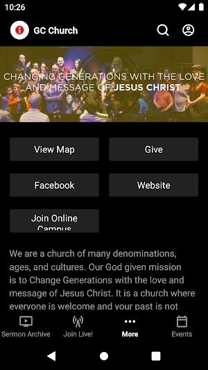 Generation Changers Church Screenshot 2