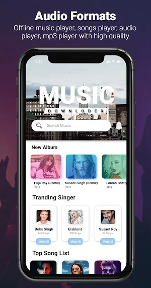 MP3 Music Downloder - Mp3 Musi Screenshot 0