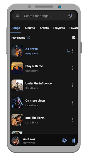 Music Player Screenshot 1
