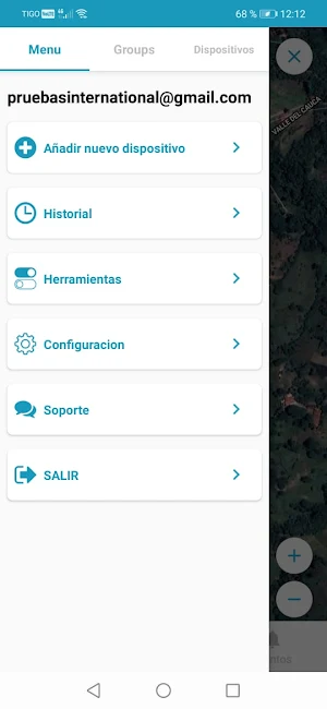 International GPS Screenshot 0