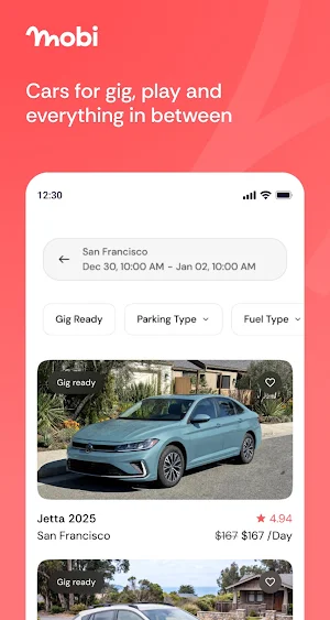 Mobi: Car Rental Marketplace Screenshot 0