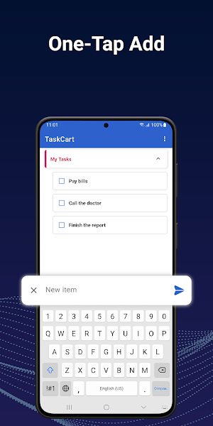 TaskCart: To-Do, Shopping List Screenshot 1