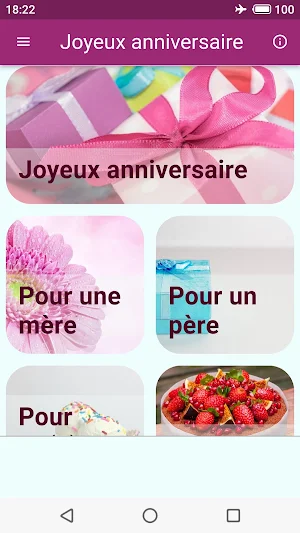 Joyeux anniversaire Screenshot 0