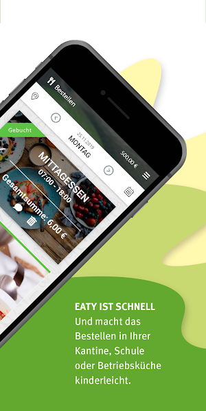 EATY – Das digitale Food-Management Screenshot 1