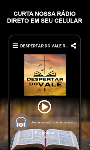 Despertar do Vale Rádio Web Screenshot 0