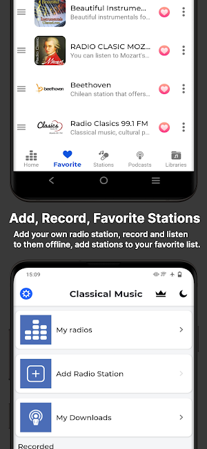Classical Music & Songs Radio Screenshot 2