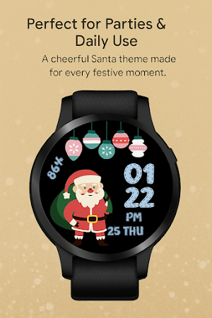 Christmas Joy WatchFace Screenshot 3