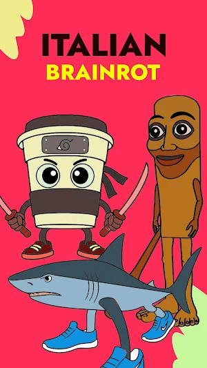 Brainrot Coloring Pages Screenshot 0