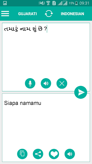 Gujarati Indonesian Translator Screenshot 0