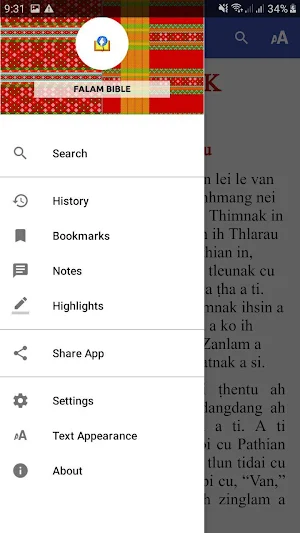 Falam Bible Screenshot 0