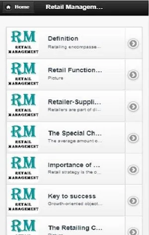 Retail management Screenshot 0