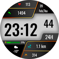 Digital Fnx363 Watch Face