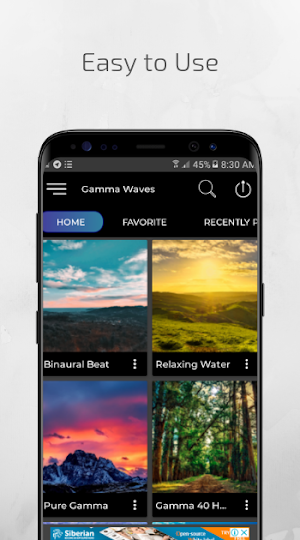 Gamma Waves Sleep Screenshot 1