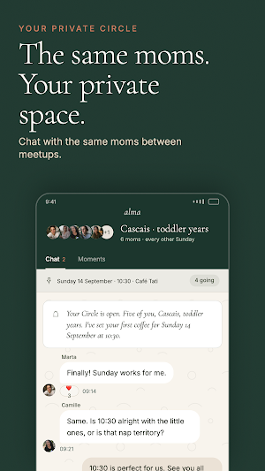 Alma Circle: Expat Mom Friends Screenshot 3