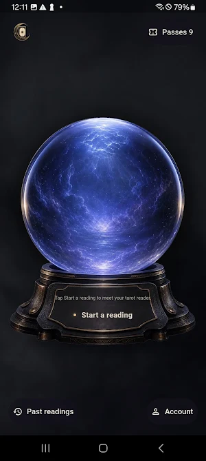 SupaTarot: AI Live Voice Tarot Screenshot 1