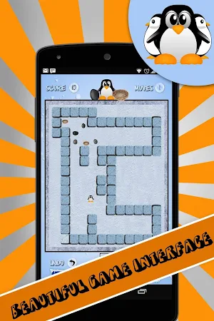 Penguin - Sokoban Puzzle Game Screenshot 2