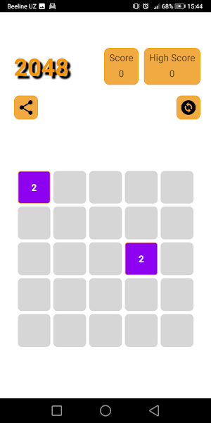 2048 game Screenshot 2