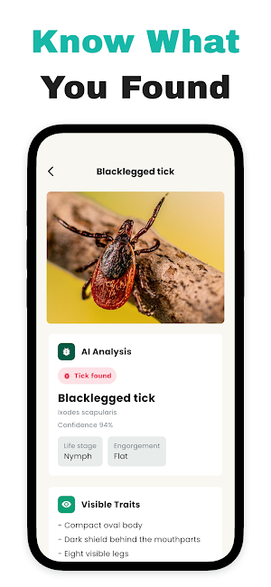 Tick Detector - Tickzen Screenshot 2
