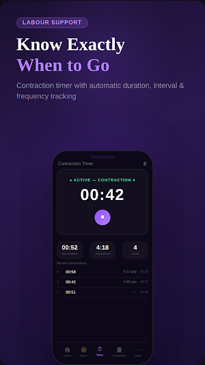 MamaTrack: Pregnancy Tracker Screenshot 2
