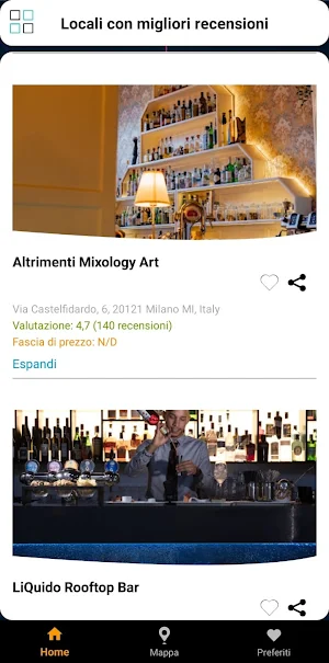 AperiMilan: Aperitifs in Milan Screenshot 2