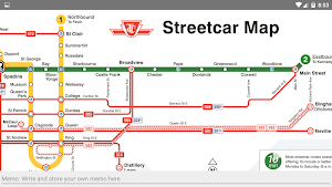 TORONTO SUBWAY AND BUS MAP TTC Screenshot 3