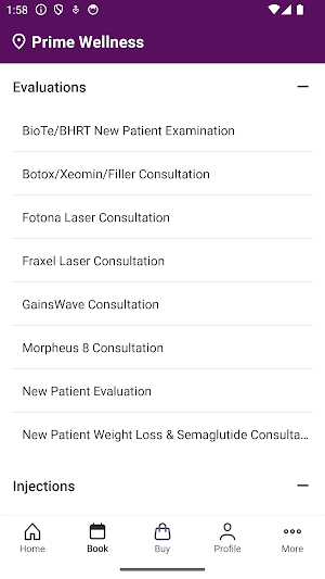 Prime Wellness Screenshot 1