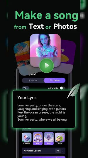 Songdio - AI Music Video Maker Screenshot 0