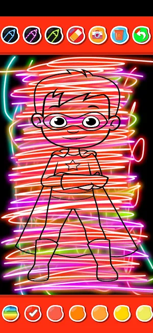 Superhero Coloringbook Screenshot 2