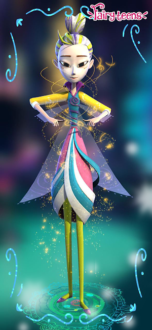 FairyTeens. Magic 3D Coloring Screenshot 3