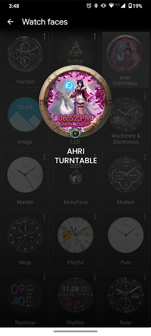 LOL - Ahri Turntable Screenshot 1