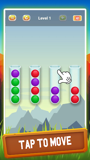 Tricky Balls Sort Puzzle Screenshot 0