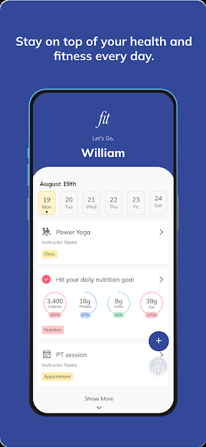 VIP Fit Screenshot 1