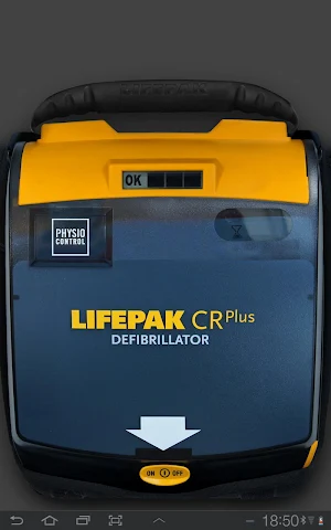 TabletAED trainer LIFEPAK CR+ Screenshot 2