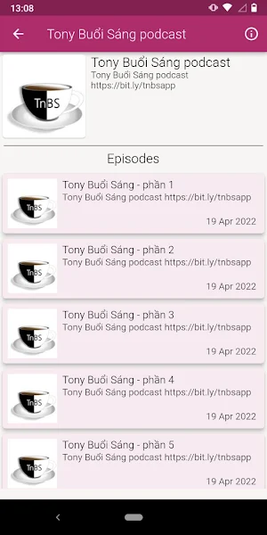 Sách nói Tony Buổi Sáng Screenshot 1