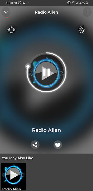 US Radio Alien App Free Online Listen Screenshot 0