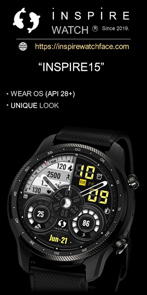 Inspire15 | Digital Watch Face Screenshot 0