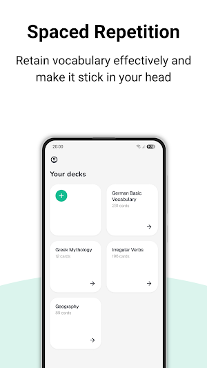 Memause: Vocabulary Flashcards Screenshot 0