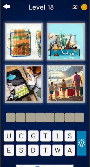 4 Pics 1 Word: Puzzle 2025 Screenshot 3