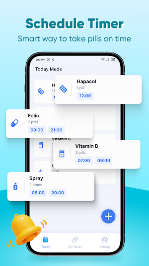 Pill Reminder Medication Alarm Screenshot 2