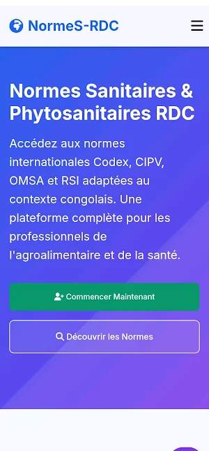 NormeS-RDC Screenshot 2