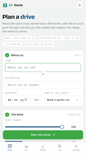 Safar - EV Charging & Route Screenshot 0