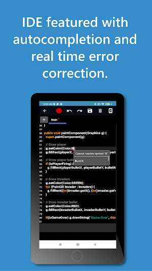 Java Compiler, IDE & Emulator. Screenshot 0