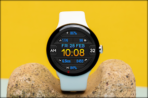 Digital CABRUM  Watch face Screenshot 2