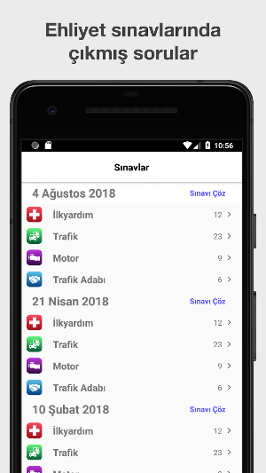 Ehliyet - Çıkmış Sorular 2020 Screenshot 1